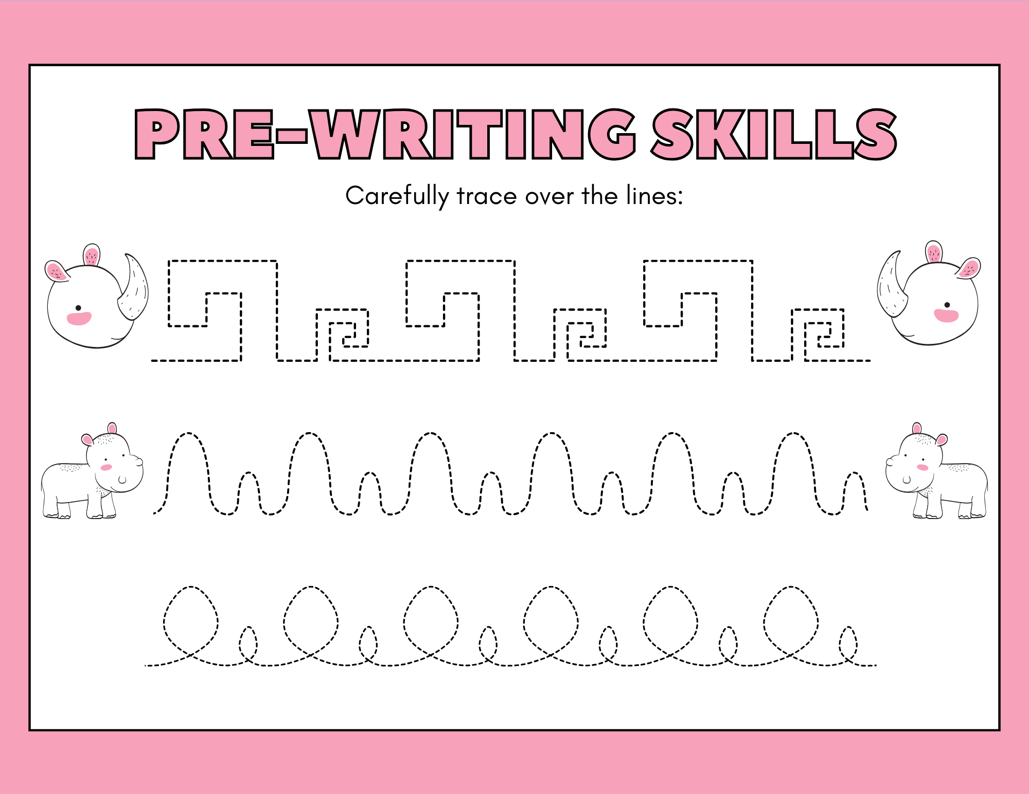 prewriting skills